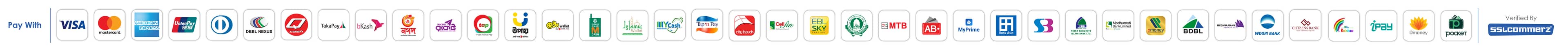 Available payment methods